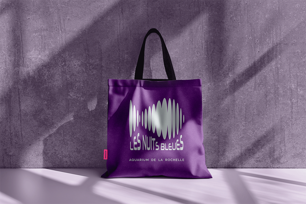 Tote bag Les Nuits Bleues