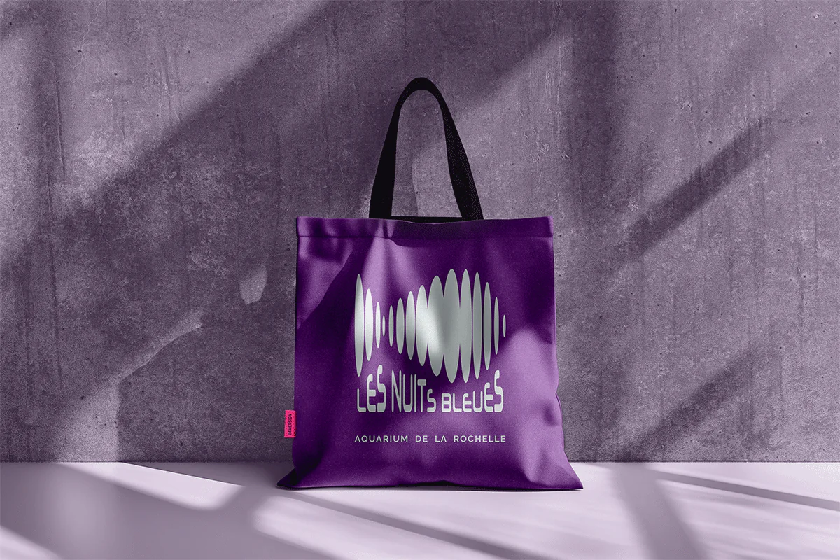 Tote bag Les Nuits Bleues
